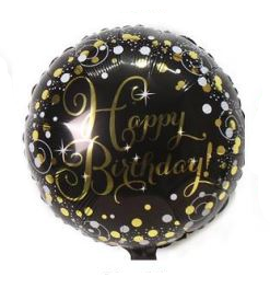 18 Inch Happy Birthday - Stars