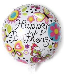 18 Inch Happy Birthday - Butterfly
