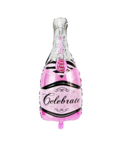 Pink Champagne Bottle